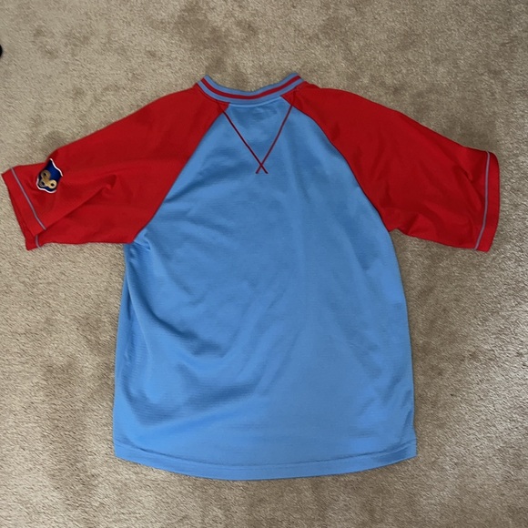 Cooperstown Collection Chicago Cubs Blue Red Jersey Size Medium - Picture 5 of 6